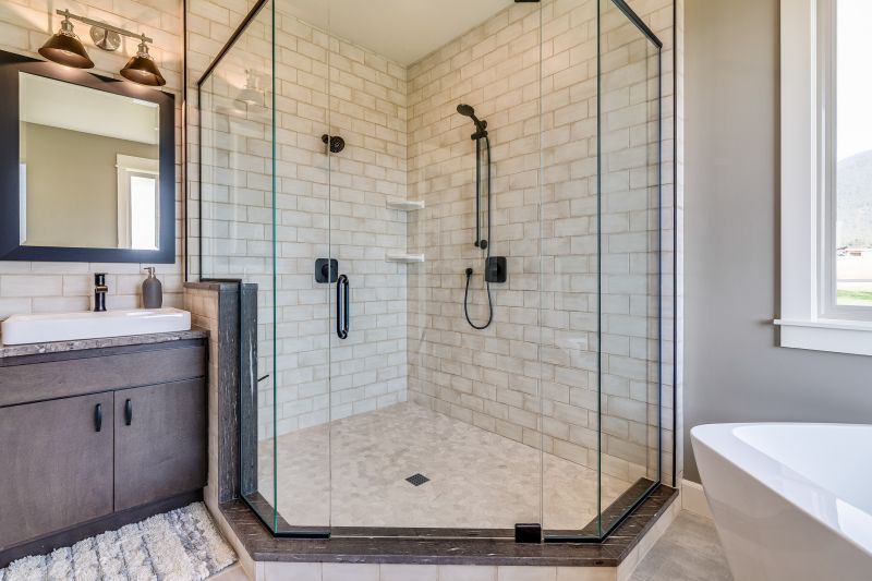 Sleek Bathroom Shower